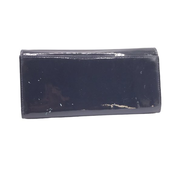 KATE SPADE Black Patent LEATHER Slender Bi-Fold Wallet! - Picture 5 of 5